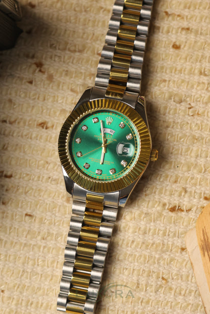 Rol-ex Daydate Green Dial