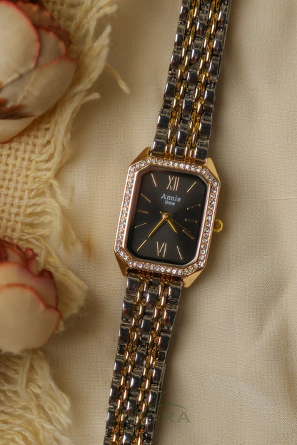 Annie Twotone Black dial