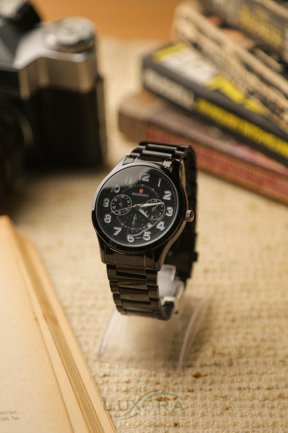 Baishing Black Chrono