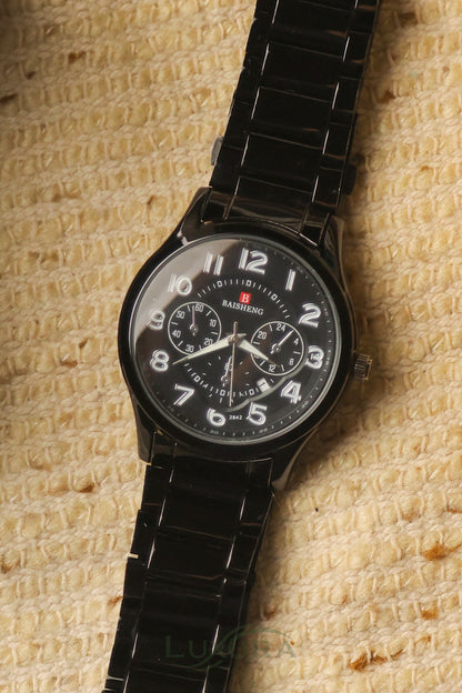 Baishing Black Chrono