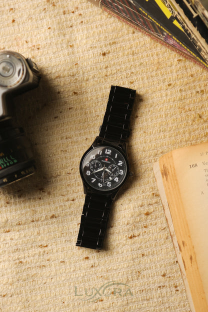 Baishing Black Chrono