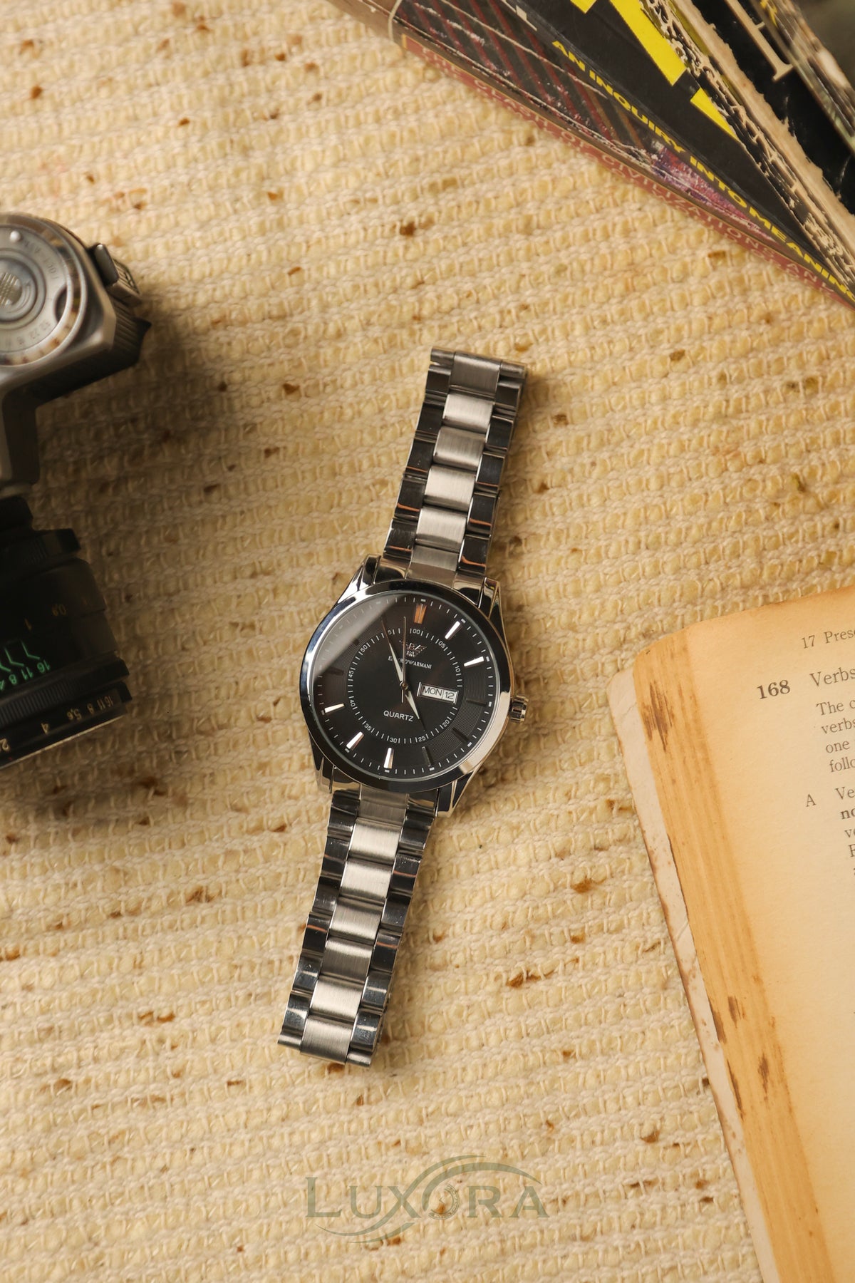 Emporio Armani Classic Fusion Black Dial